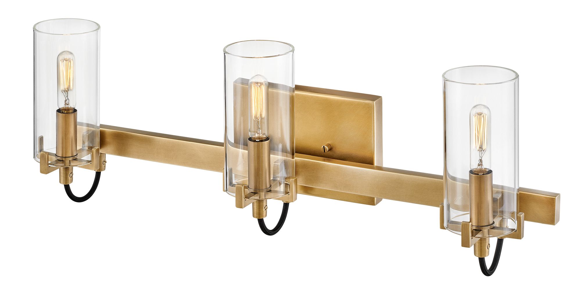 Image 5 Hinkley Bath Ryden Medium Three Light Vanity 23" Heritage Brass more views