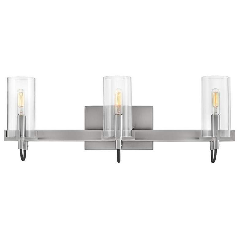 Image 1 Hinkley - Bath Ryden Three Light Vanity- Brushed Nickel