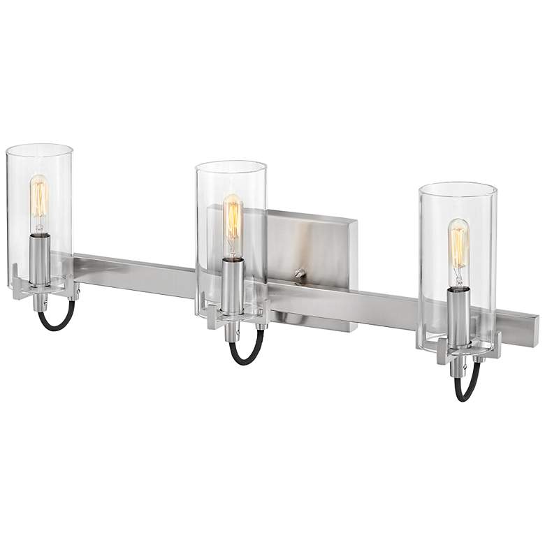 Image 6 Hinkley - Bath Ryden Three Light Vanity- Brushed Nickel more views