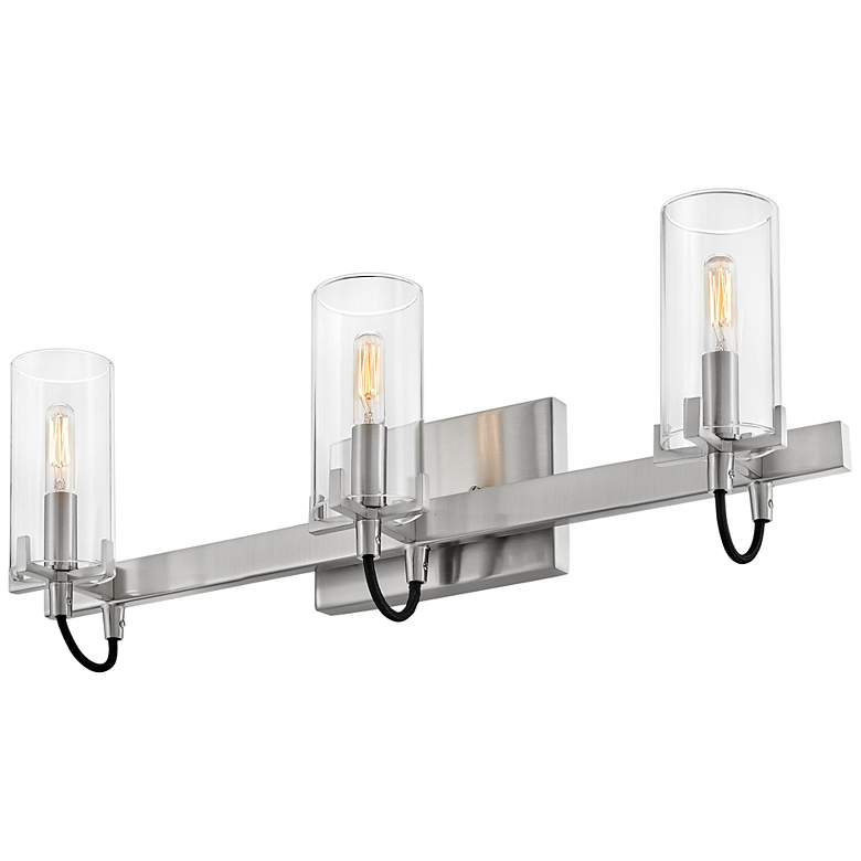 Image 7 Hinkley - Bath Ryden Three Light Vanity- Brushed Nickel more views