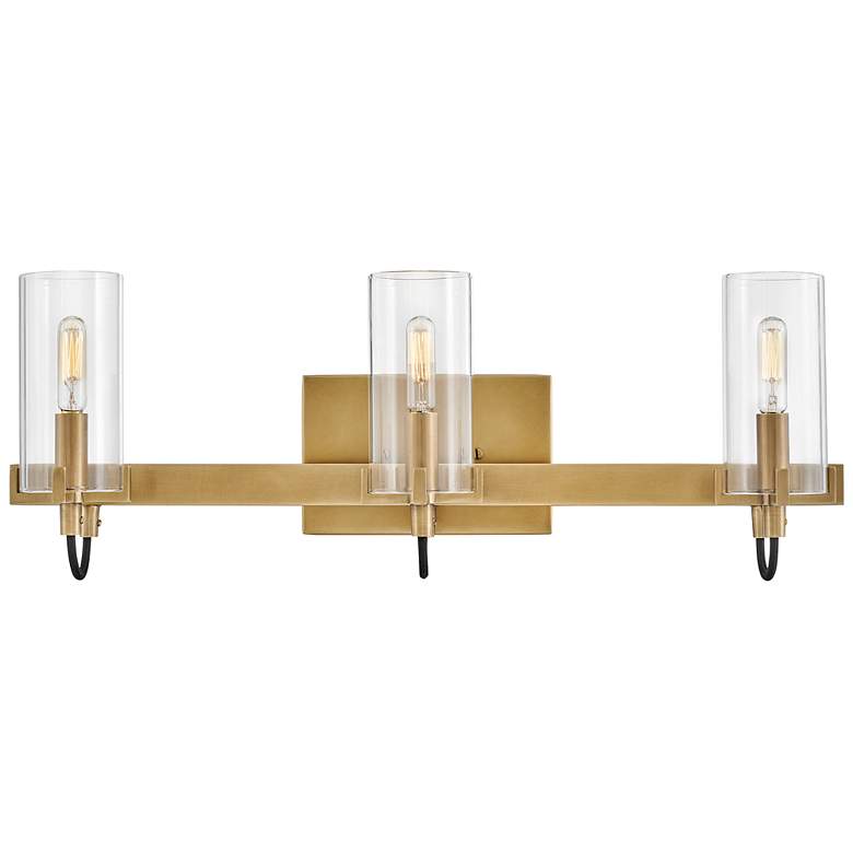 Image 2 Hinkley - Bath Ryden Three Light Vanity- Heritage Brass more views