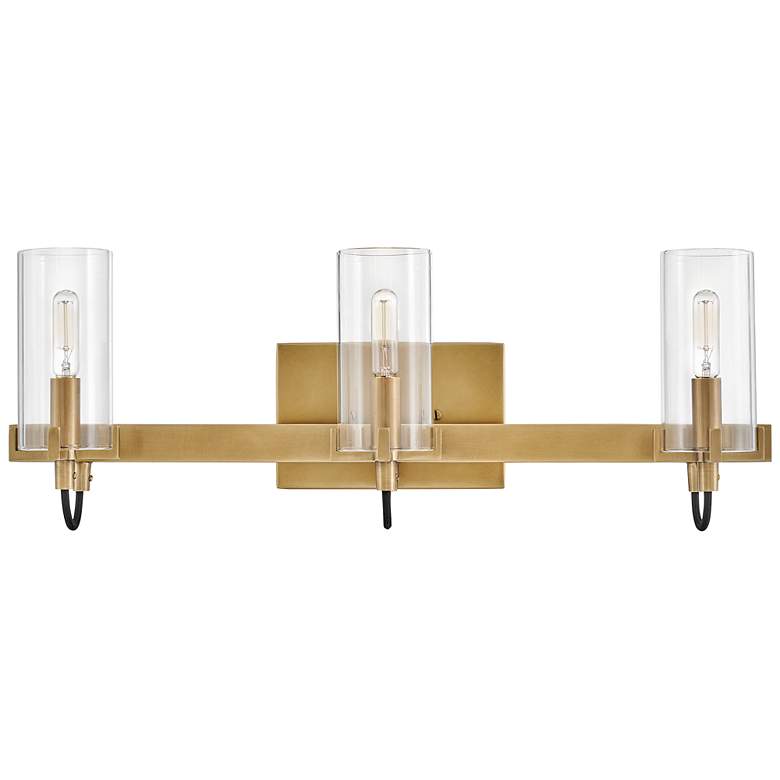 Image 4 Hinkley - Bath Ryden Three Light Vanity- Heritage Brass more views