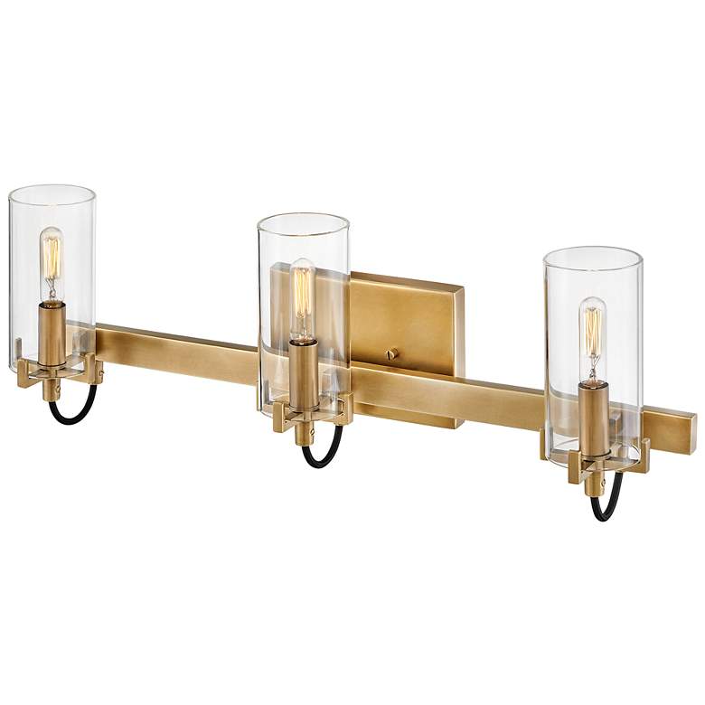 Image 5 Hinkley - Bath Ryden Three Light Vanity- Heritage Brass more views