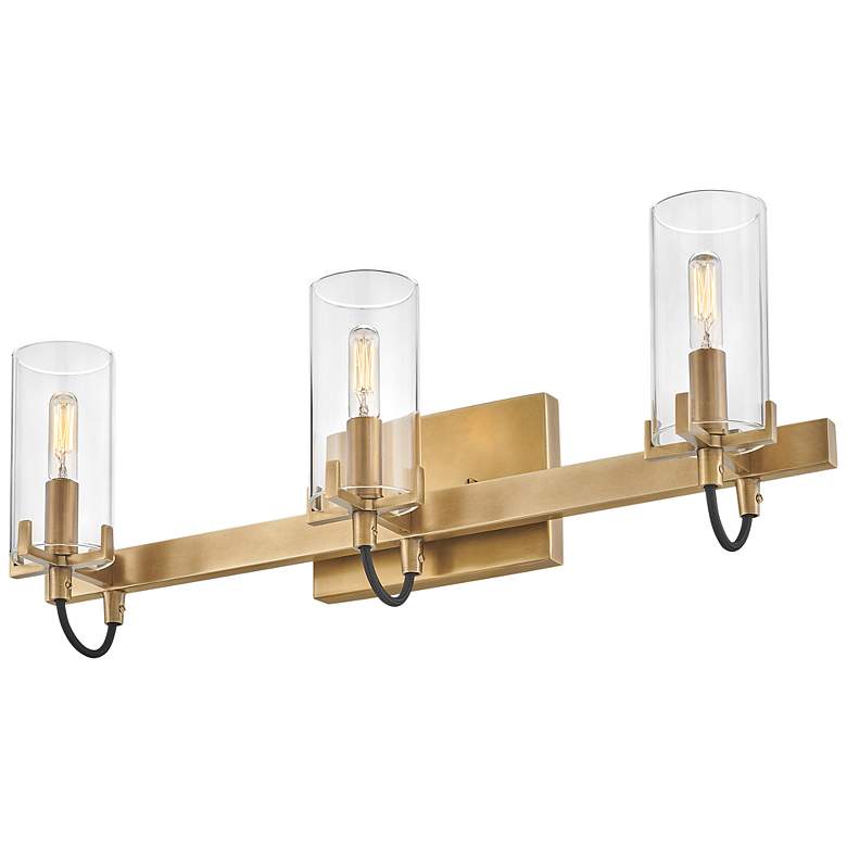 Image 6 Hinkley - Bath Ryden Three Light Vanity- Heritage Brass more views