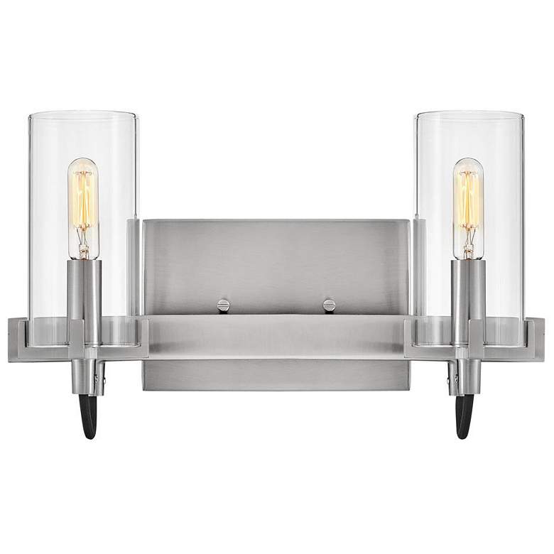 Image 1 Hinkley - Bath Ryden Two Light Vanity- Brushed Nickel