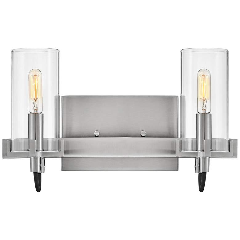 Image 5 Hinkley - Bath Ryden Two Light Vanity- Brushed Nickel more views