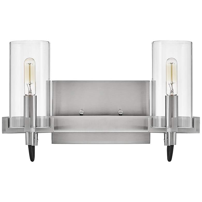 Image 7 Hinkley - Bath Ryden Two Light Vanity- Brushed Nickel more views