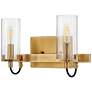 3_Hinkley - Bath Ryden Two Light Vanity- Heritage Brass more views