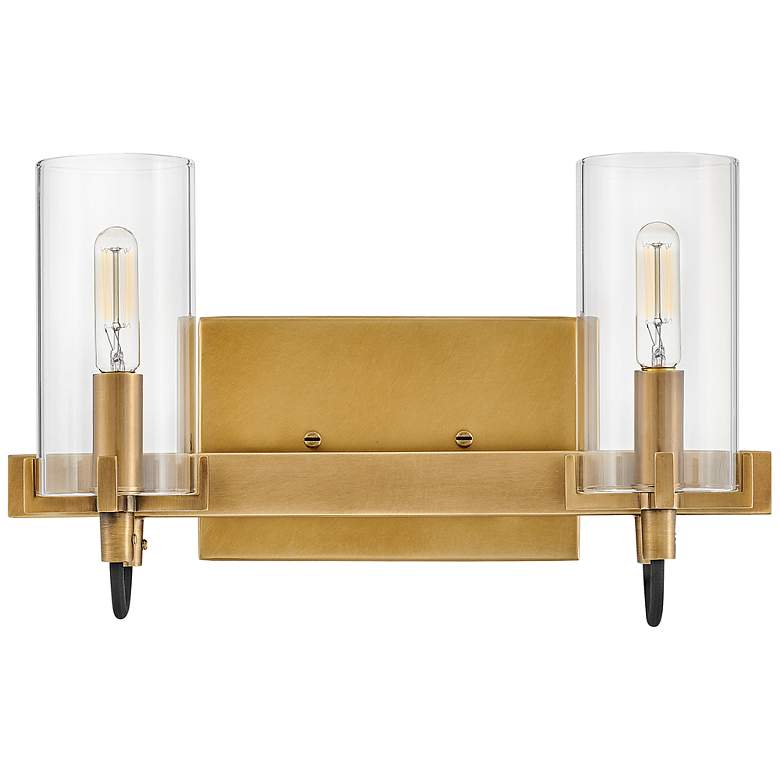 Image 4 Hinkley - Bath Ryden Two Light Vanity- Heritage Brass more views