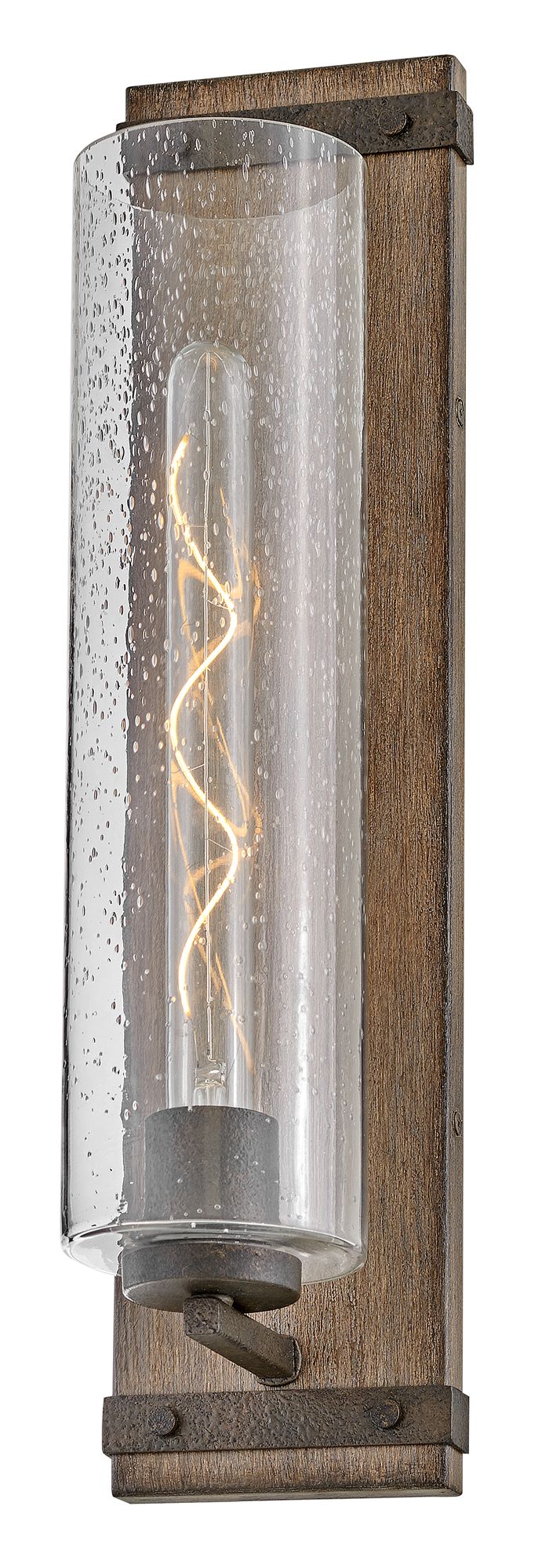 Image 6 Hinkley Bath Sawyer Large Single Light Vanity 20" Sequoia more views