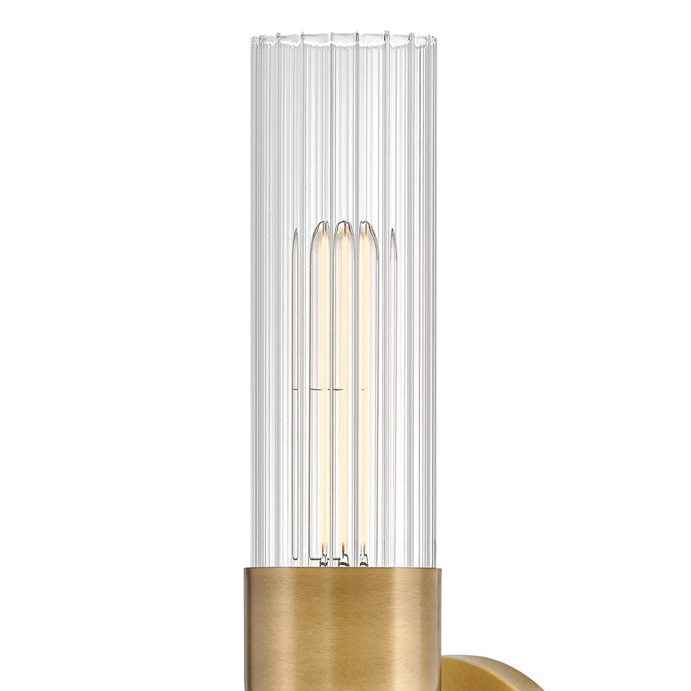 Image 5 Hinkley Bath Soren Large Sconce 23.5" Heritage Brass more views