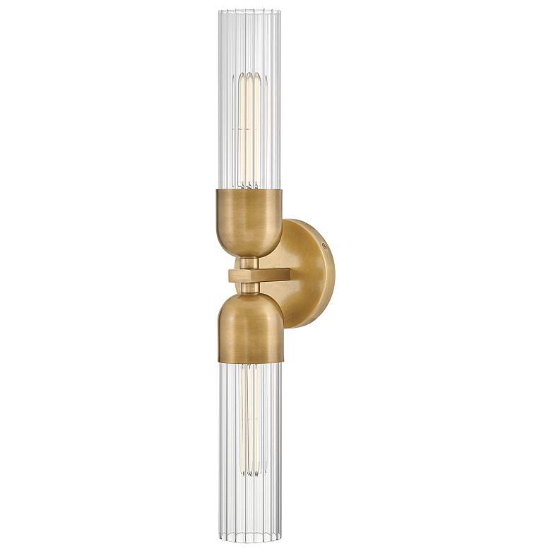 Image 1 Hinkley Bath Soren Large Sconce Heritage Brass