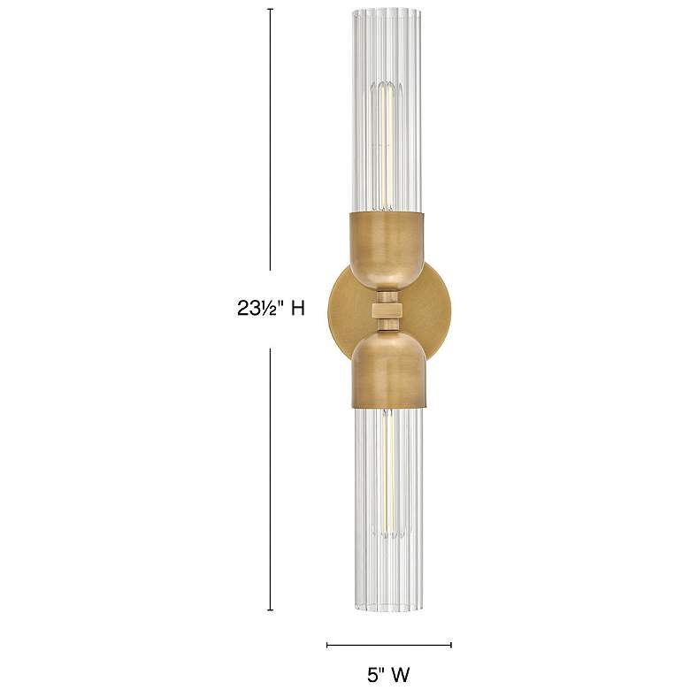 Image 3 Hinkley Bath Soren Large Sconce Heritage Brass more views