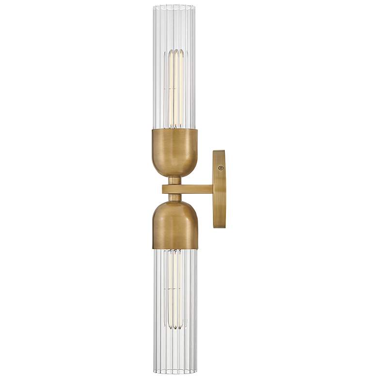 Image 7 Hinkley Bath Soren Large Sconce Heritage Brass more views