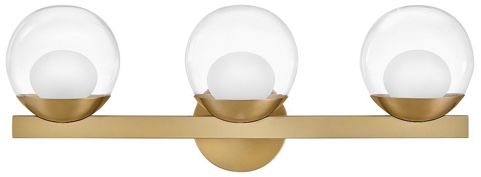 Image 2 Hinkley Bath Sunni Medium Three Light Vanity 24" Lacquered Brass more views