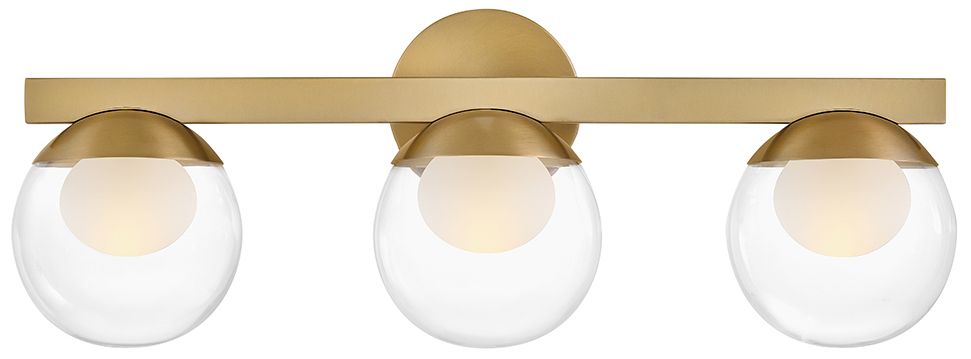 Image 5 Hinkley Bath Sunni Medium Three Light Vanity 24" Lacquered Brass more views