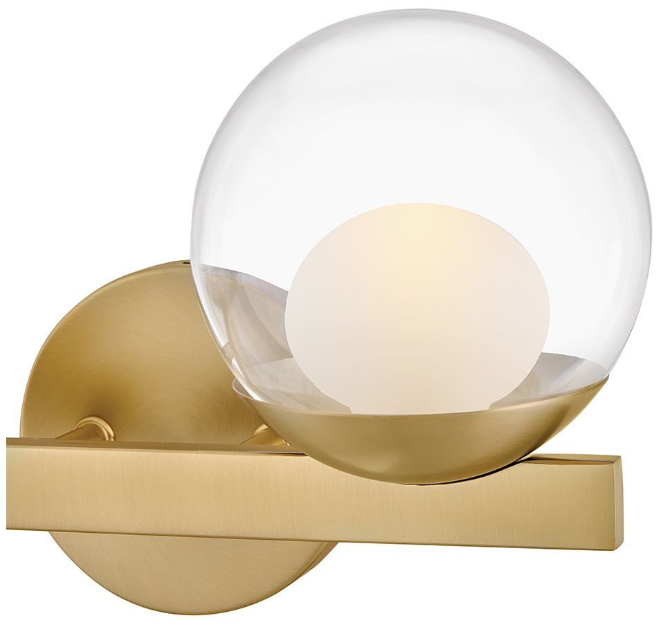 Image 3 Hinkley Bath Sunni Small Two Light Vanity 15" Lacquered Brass more views