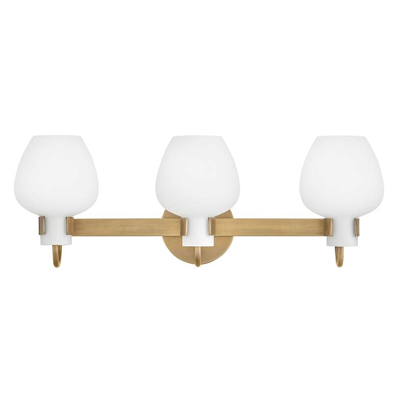 Image 2 Hinkley Bath Sylvie 24" Wide Medium Vanity Heritage Brass Bath Light more views