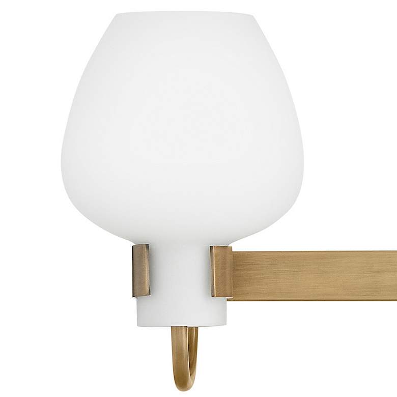 Image 5 Hinkley Bath Sylvie 24" Wide Medium Vanity Heritage Brass Bath Light more views