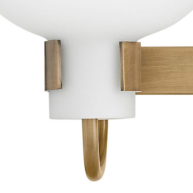 Image 6 Hinkley Bath Sylvie 24" Wide Medium Vanity Heritage Brass Bath Light more views