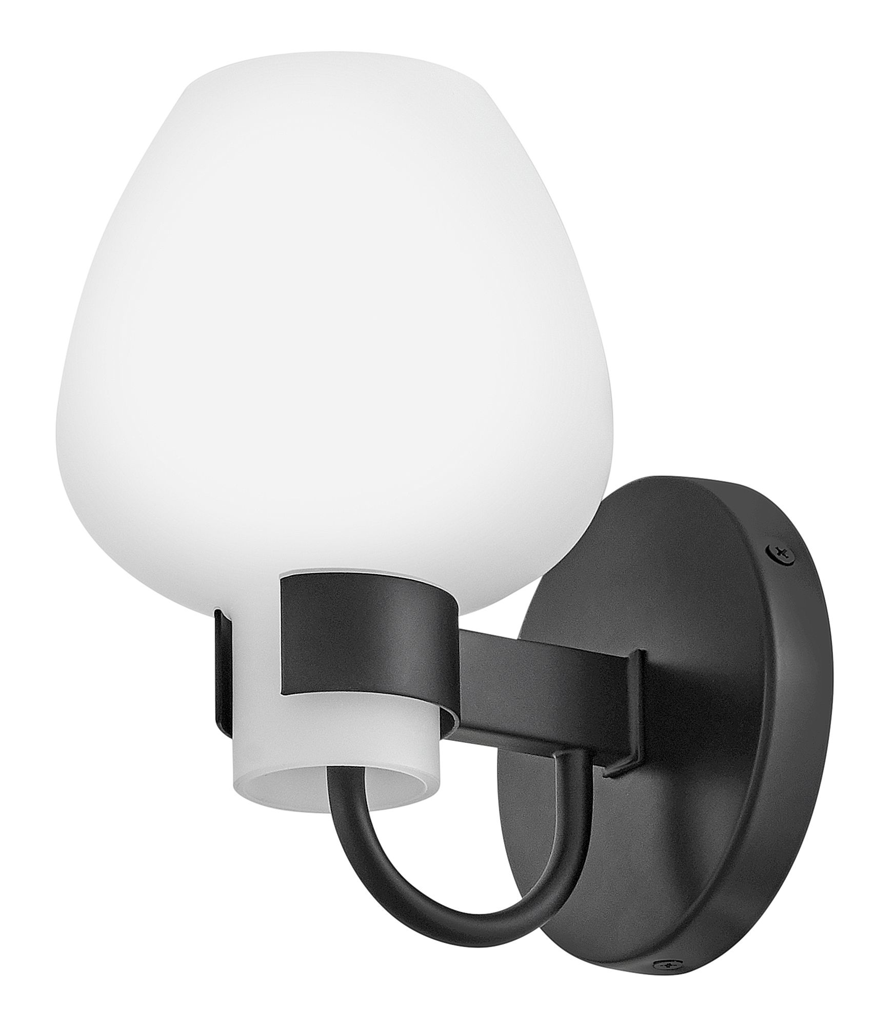 Image 7 Hinkley Bath Sylvie Small Sconce 5.5" Black more views