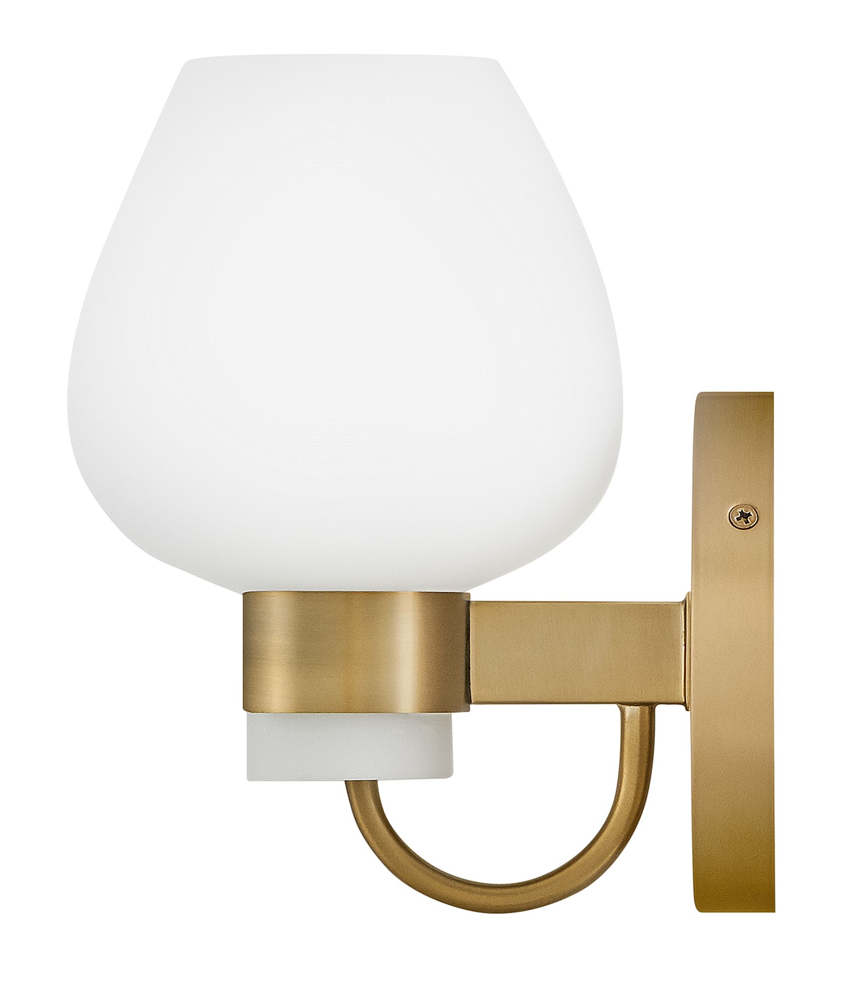 Hinkley Bath Sylvie Small Sconce Heritage Brass