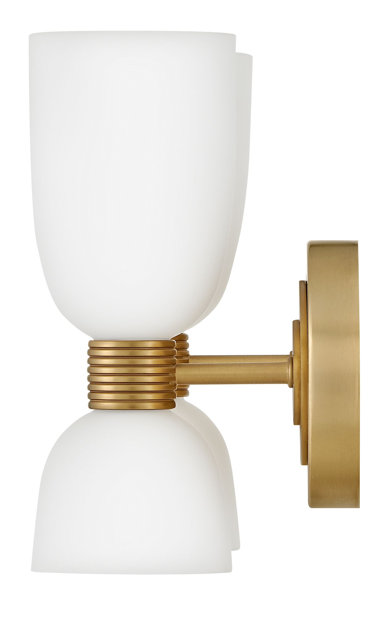 Hinkley Bath Tallulah Small Two Light Vanity 12" Lacquered Brass