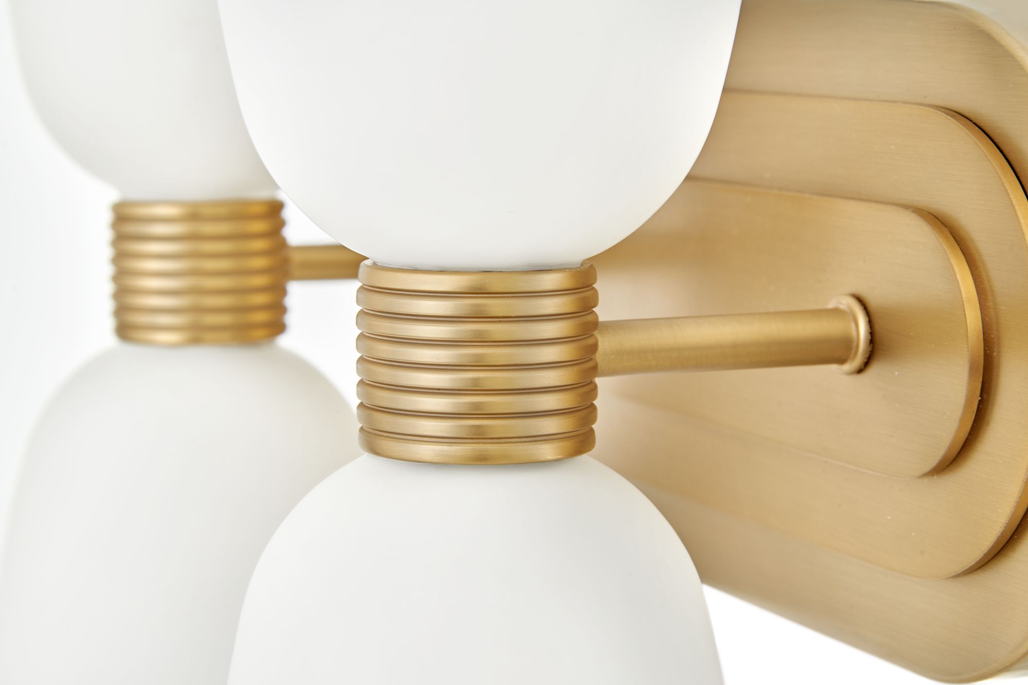 Hinkley Bath Tallulah Small Two Light Vanity 12" Lacquered Brass