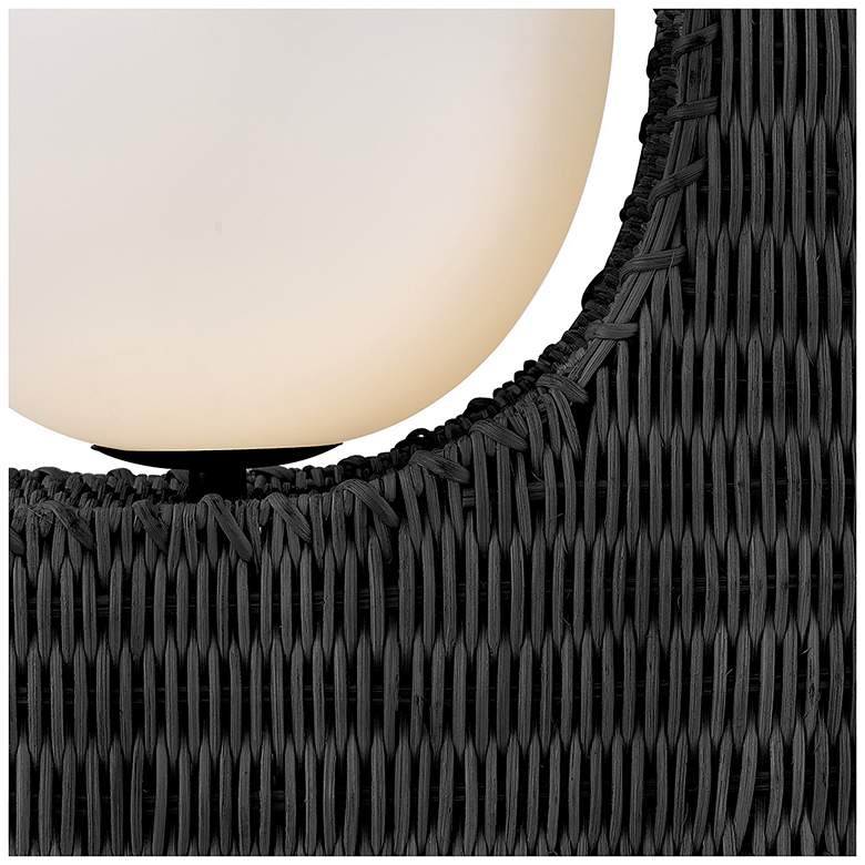 Image 3 Hinkley Bath Thalia Medium Single Light Sconce 7.5" Black more views