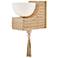Hinkley Bath Thalia Medium Single Light Sconce 7.5" Lacquered Brass