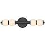 1_Hinkley Bath Trigo Large LED Sconce 6" Black