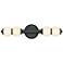 Hinkley Bath Trigo Large LED Sconce 6" Black
