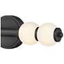 2_Hinkley Bath Trigo Large LED Sconce 6" Black more views