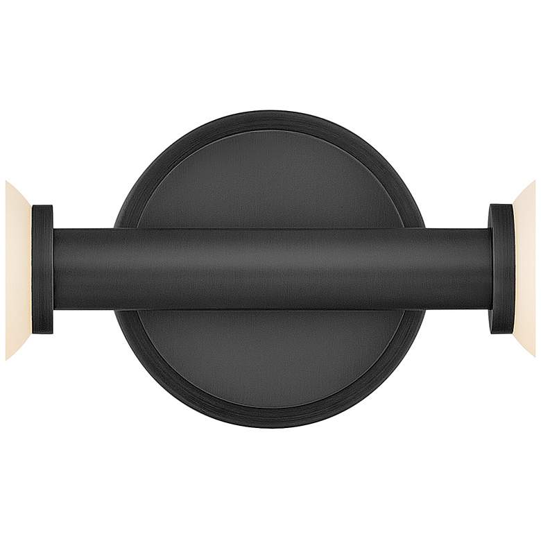 Image 3 Hinkley Bath Trigo Large LED Sconce 6" Black more views