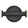 3_Hinkley Bath Trigo Large LED Sconce 6" Black more views
