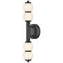 5_Hinkley Bath Trigo Large LED Sconce 6" Black more views