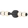 6_Hinkley Bath Trigo Large LED Sconce 6" Black more views