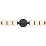 1_Hinkley Bath Trigo Large LED Sconce 6" Black