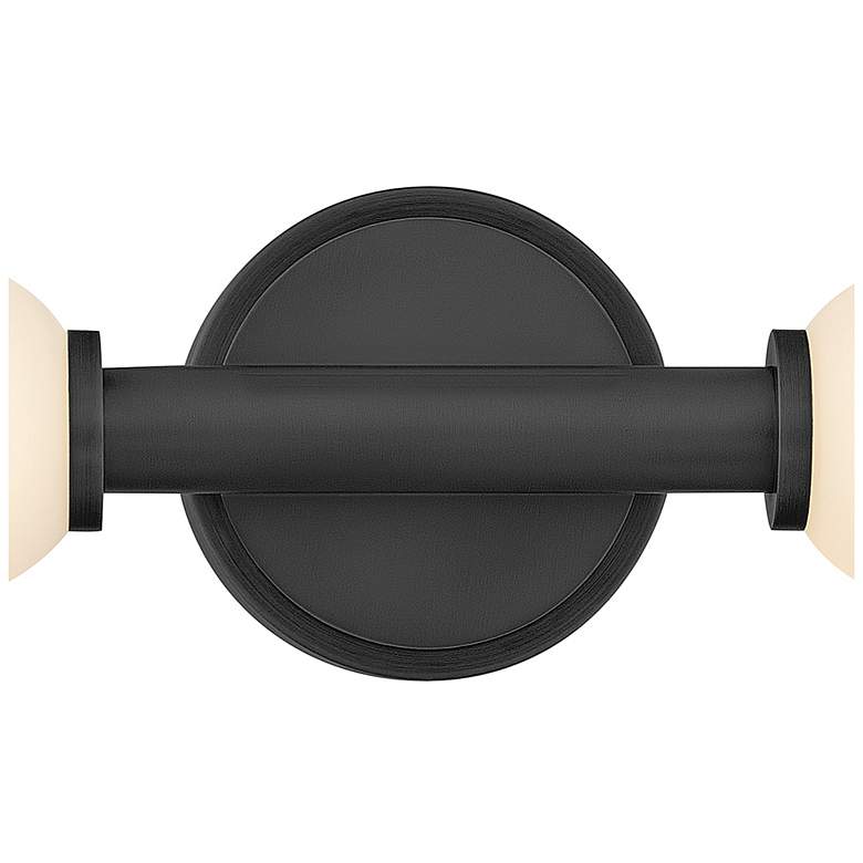 Image 3 Hinkley Bath Trigo Large LED Sconce 6" Black more views