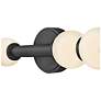 4_Hinkley Bath Trigo Large LED Sconce 6" Black more views