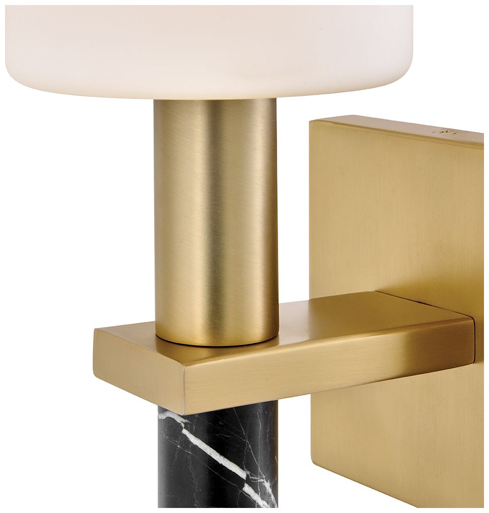 Image 4 Hinkley Bath Turin Medium Single Light Sconce 4.75" Lacquered Brass more views