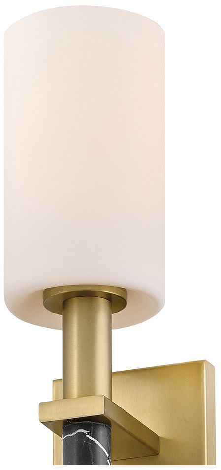 Image 5 Hinkley Bath Turin Medium Single Light Sconce 4.75" Lacquered Brass more views