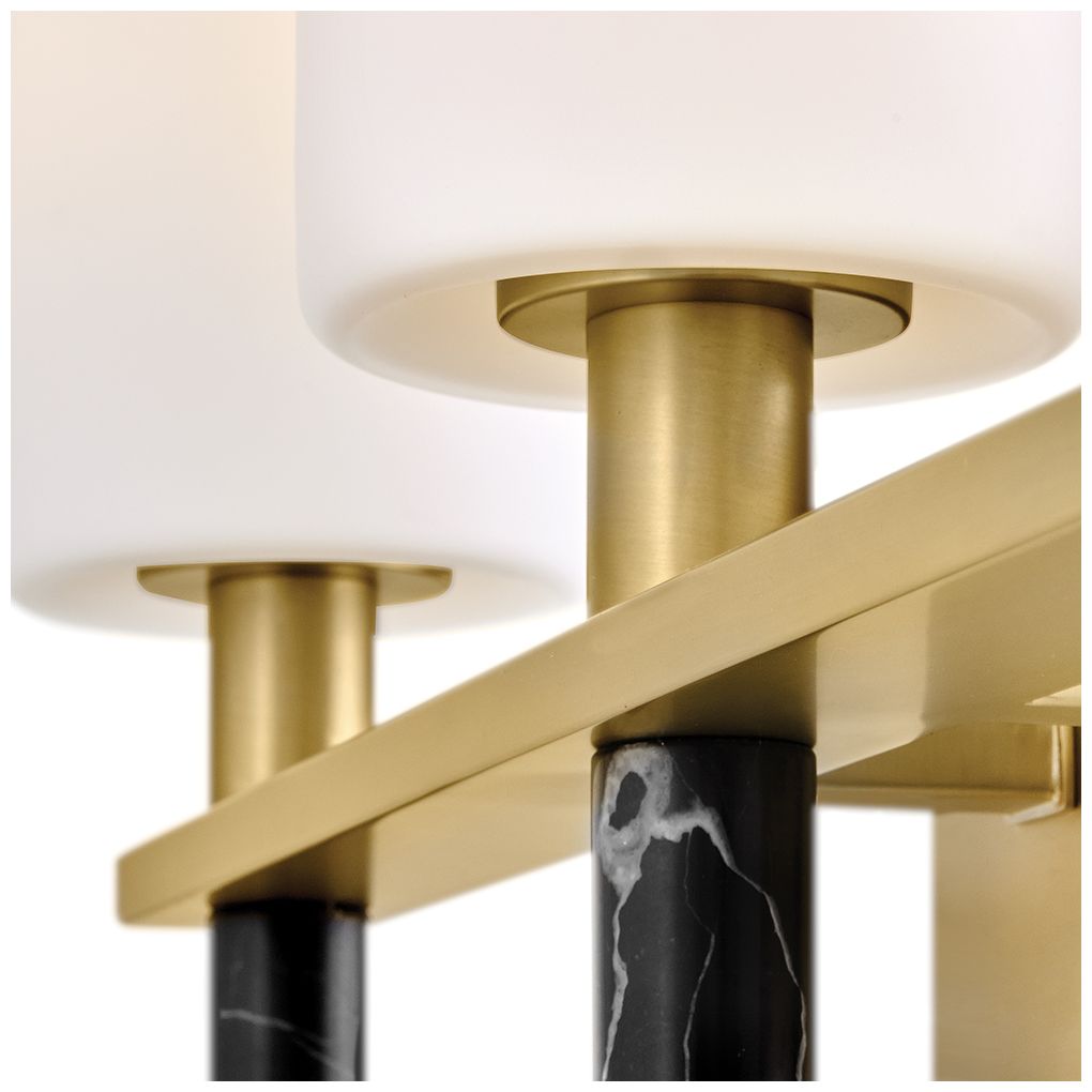 Image 3 Hinkley Bath Turin Medium Three Light Vanity 23.5" Lacquered Brass more views