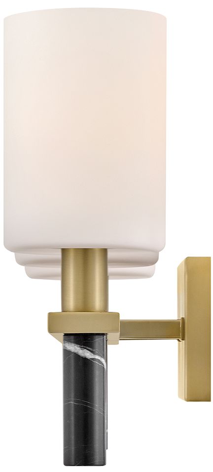 Image 6 Hinkley Bath Turin Medium Three Light Vanity 23.5" Lacquered Brass more views