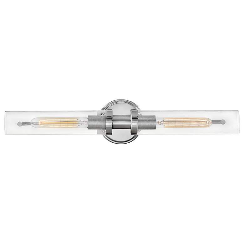 Image 1 Hinkley Bath Vaughn Large Two Light Vanity 25" Chrome