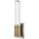 Hinkley - Bath Zevi Small LED Vanity- Polished Nickel/Lacquered Brass