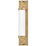 6_Hinkley Baylor 24" High Heritage Brass LED Wall Sconce more views
