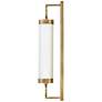7_Hinkley Baylor 24" High Heritage Brass LED Wall Sconce more views