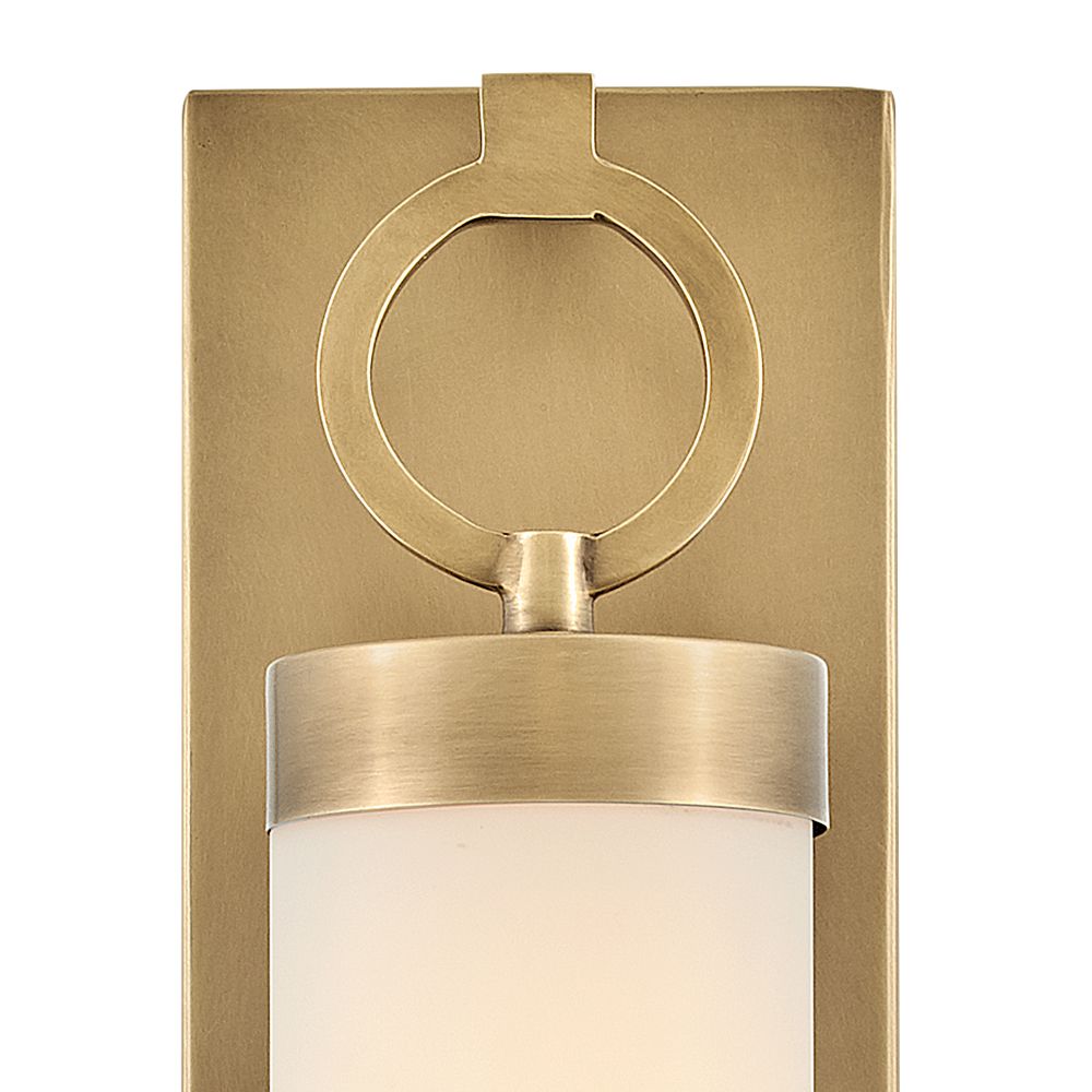Hinkley Baylor 24" High Heritage Brass LED Wall Sconce