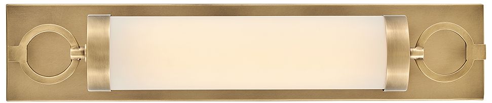 Hinkley Baylor 24" High Heritage Brass LED Wall Sconce